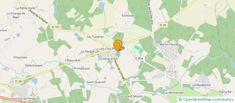 localisation de l'entreprise MADAME AGNES ROSSARD à CIEUX
