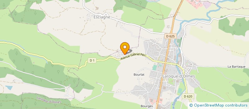 localisation de l'entreprise MADAME AGNES ROSSI à LAROQUE-D'OLMES