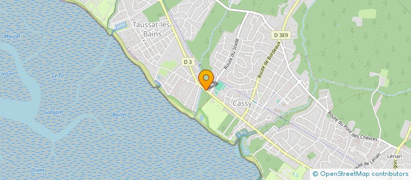 localisation de l'entreprise MADAME AGNES ROUGIER  DAX