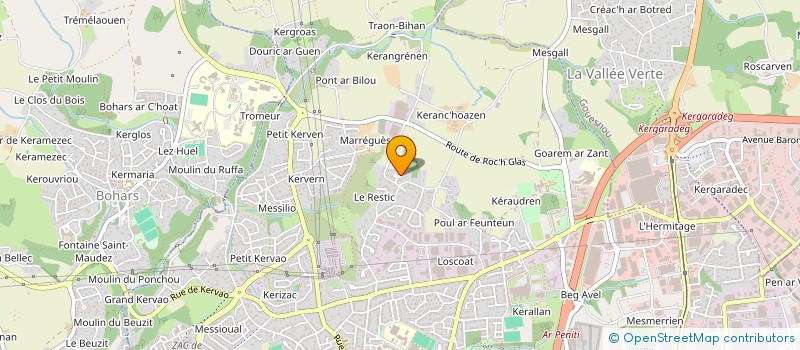 localisation de l'entreprise MADAME AGNES ROUSSOT à BREST