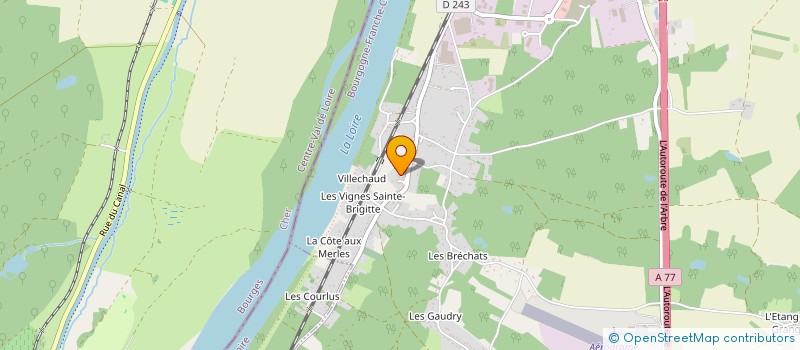 localisation de l'entreprise MADAME AGNES ROUSSY  COSNE-COURS-SUR-LOIRE