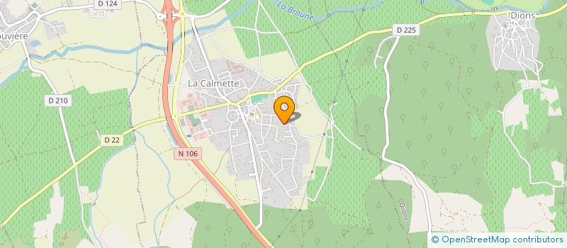 localisation de l'entreprise MADAME AGNES ROUVIERE  SAINT-GENIES-DE-MALGOIRES