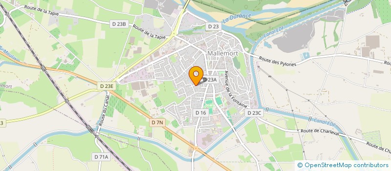 localisation de l'entreprise MADAME AGNES ROY  MALLEMORT