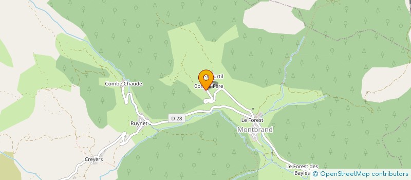 localisation de l'entreprise MADAME AGNES SAHM  MONTBRAND