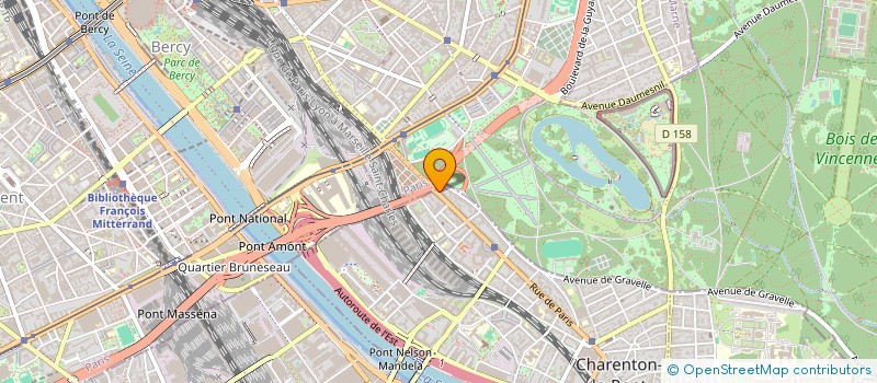 localisation de l'entreprise MADAME AGNES SAILLANT  CHARENTON-LE-PONT