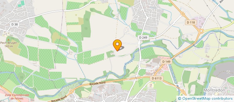 localisation de l'entreprise MADAME AGNES SAPET  VILLEMOUSTAUSSOU