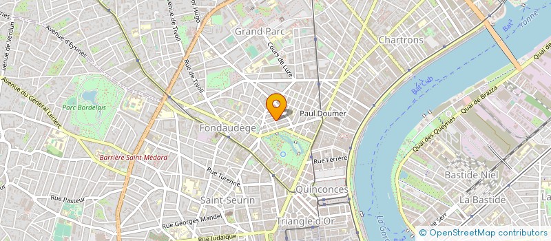 localisation de l'entreprise MADAME AGNES SCHEMID à BORDEAUX