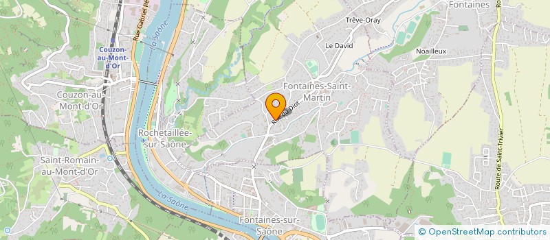 localisation de l'entreprise MADAME AGNES SERONIE  FONTAINES-SAINT-MARTIN