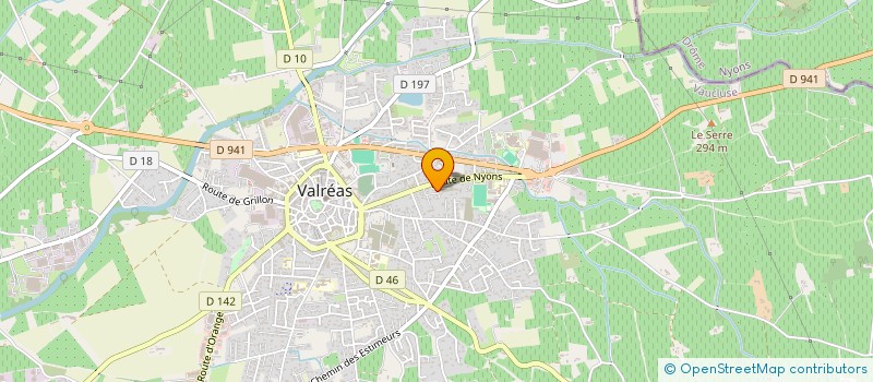 localisation de l'entreprise MADAME AGNES SERROI à VALREAS