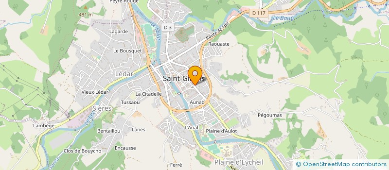 localisation de l'entreprise MADAME AGNES SEVESTRE à SAINT-GIRONS