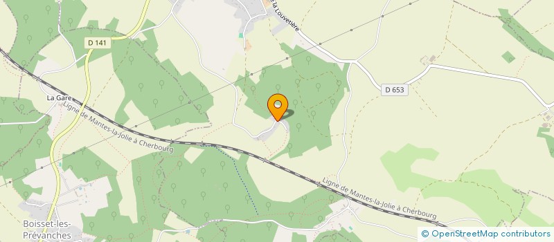 localisation de l'entreprise MADAME AGNES SLOMSKI  LE PLESSIS-HEBERT