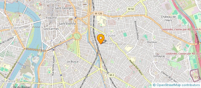 localisation de l'entreprise MADAME AGNES SOMMABERE à TOULOUSE