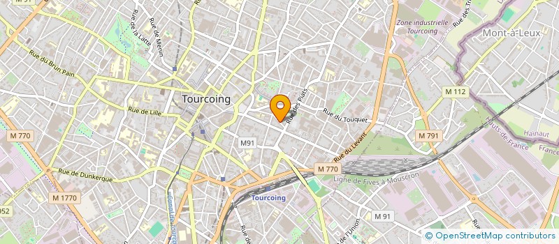 localisation de l'entreprise MADAME AGNES SOMPHANTHABAMSOUK  TOURCOING