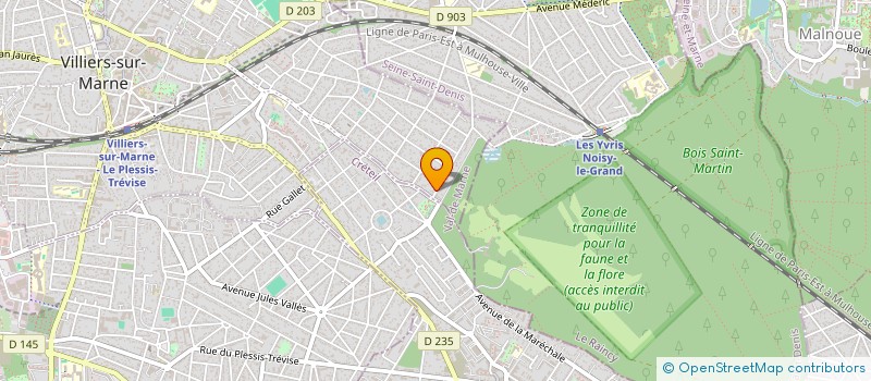 localisation de l'entreprise MADAME AGNES SOUCHARD  VILLIERS-SUR-MARNE