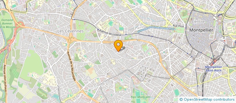 localisation de l'entreprise MADAME AGNES SOUFFLARD à MONTPELLIER