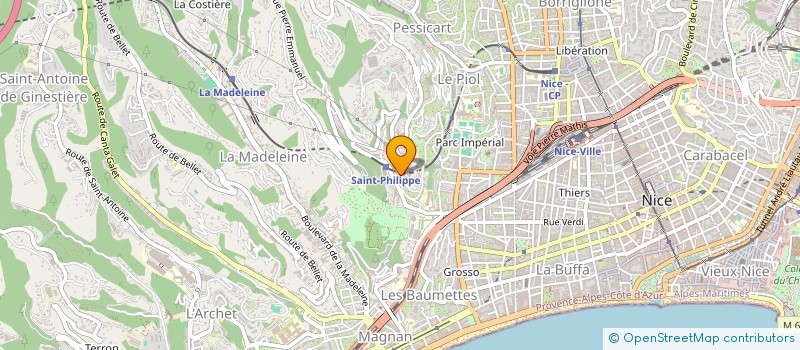 localisation de l'entreprise MADAME AGNES SOURD à NICE