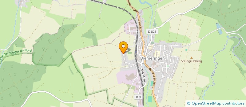 localisation de l'entreprise MADAME AGNES STAUDT  DIEMERINGEN