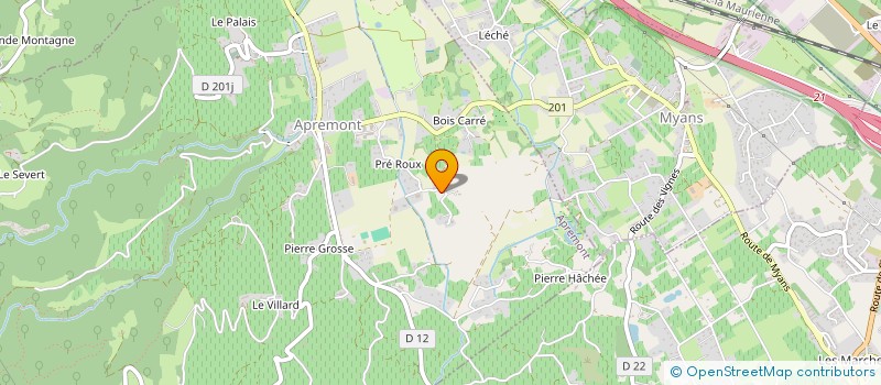 localisation de l'entreprise MADAME AGNES SUPTIL à APREMONT