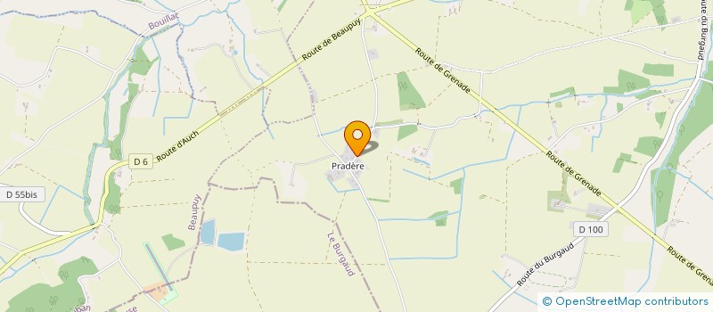 localisation de l'entreprise MADAME AGNES SZABO  SAVENES