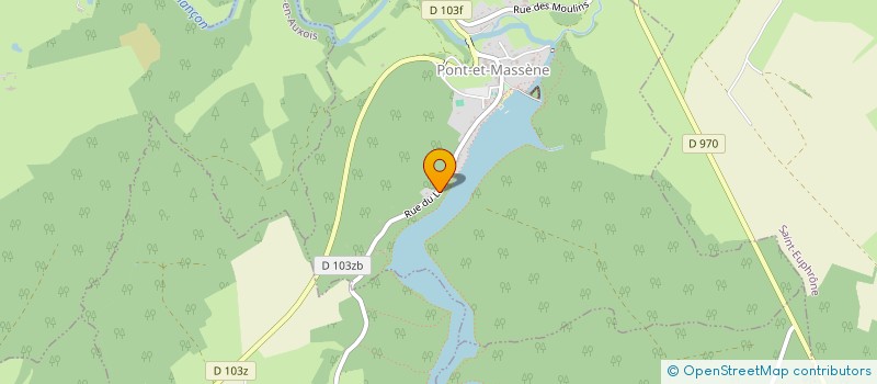 localisation de l'entreprise MADAME AGNES THINLOT à PONT-ET-MASSENE