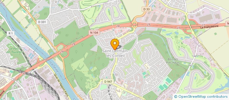 localisation de l'entreprise MADAME AGNES TOURVILLE  ORMOY