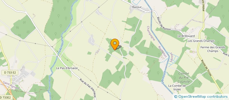 localisation de l'entreprise MADAME AGNES TURBE  CHAMPAGNE