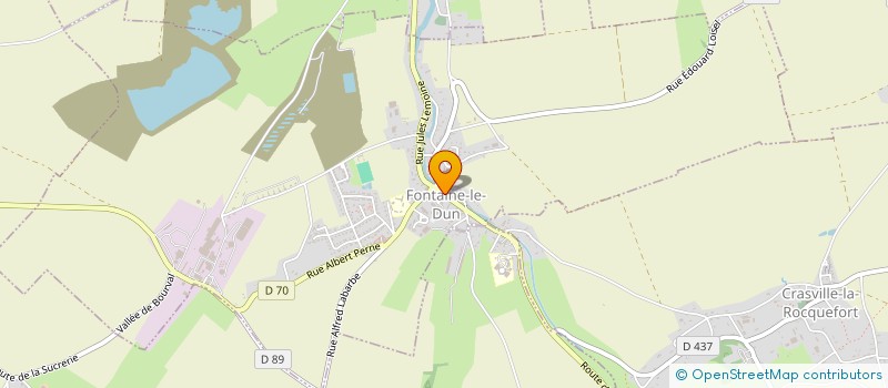 localisation de l'entreprise MADAME AGNES VAILLANT à FONTAINE-LE-DUN