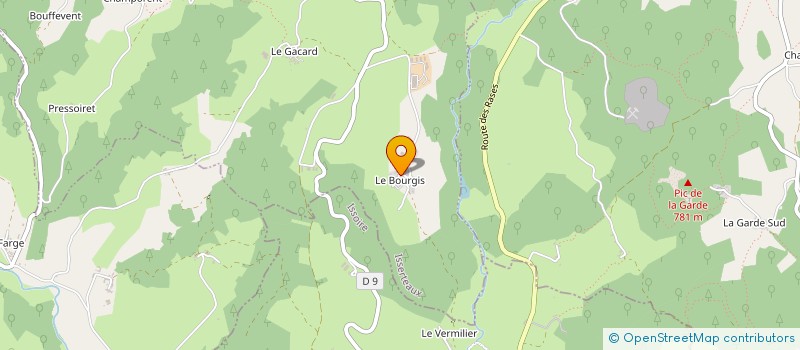 localisation de l'entreprise MADAME AGNES VALLET  ISSERTEAUX