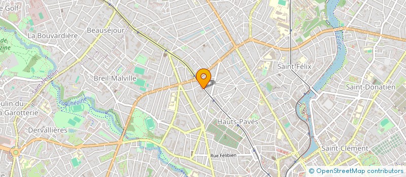 localisation de l'entreprise MADAME AGNES VALTEAU à NANTES