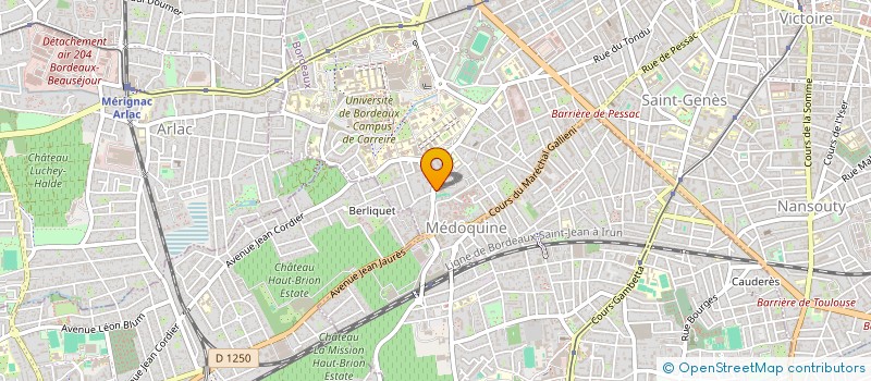 localisation de l'entreprise MADAME AGNES VAN ACKER  BORDEAUX