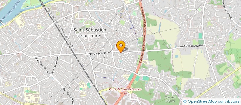 localisation de l'entreprise MADAME AGNES VANDENBERGHE  SAINT-SEBASTIEN-SUR-LOIRE