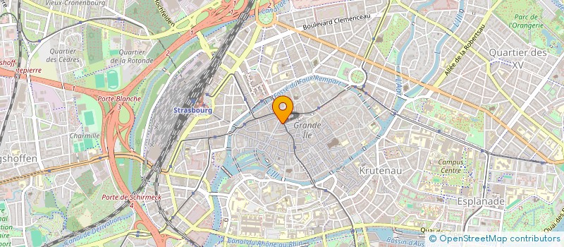 localisation de l'entreprise MADAME AGNES VELTZ à STRASBOURG