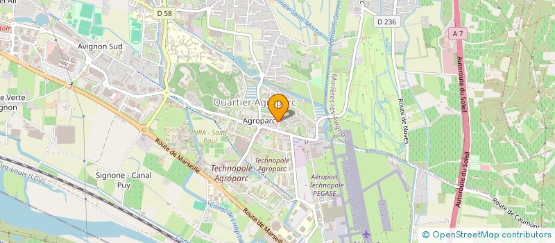 localisation de l'entreprise MADAME AGNES VENTO  AVIGNON