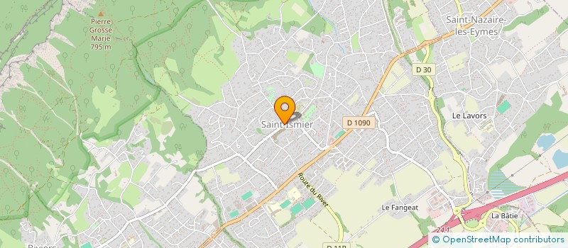 localisation de l'entreprise MADAME AGNES VIDIL  SAINT-ISMIER