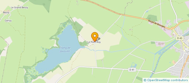 localisation de l'entreprise MADAME AGNES VIGIER  SANCOINS