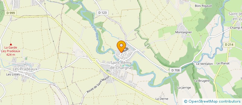 localisation de l'entreprise MADAME AGNES VIGNAL  SAINT-YVOINE