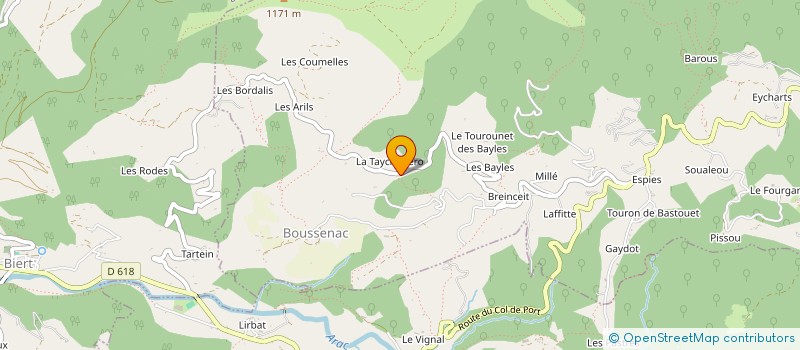 localisation de l'entreprise MADAME AGNES VIRY à BOUSSENAC