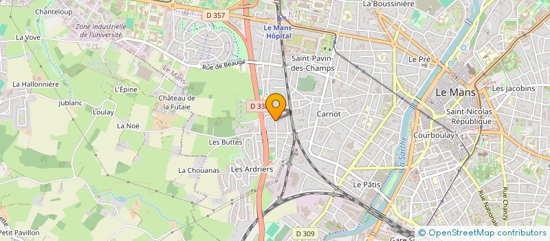 localisation de l'entreprise MADAME AGNES VITOUR à LE MANS
