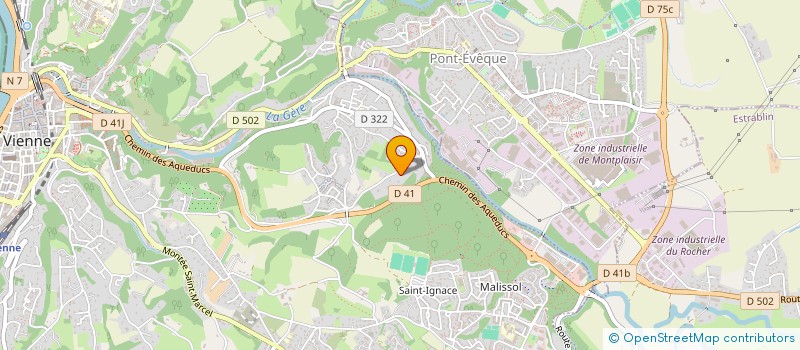 localisation de l'entreprise MADAME AGNES VOCAT à VIENNE