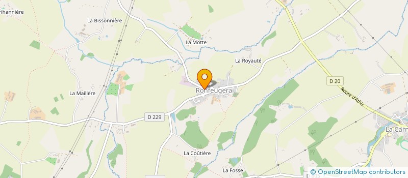 localisation de l'entreprise MADAME AGNES WILHELM à ATHIS-VAL DE ROUVRE