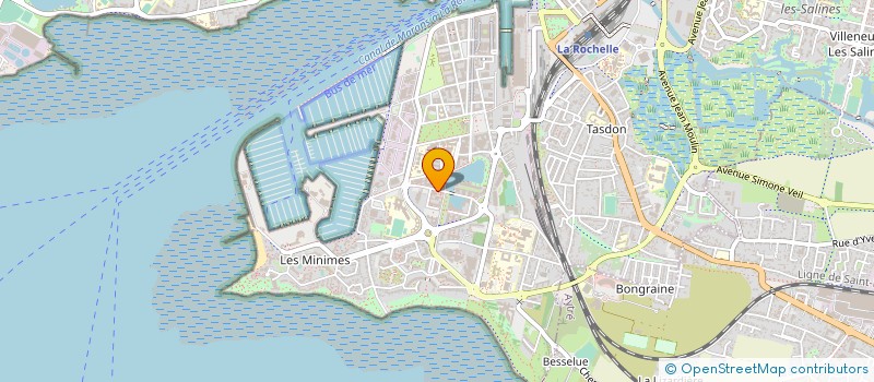 localisation de l'entreprise MADAME AGNES ZOET  LA ROCHELLE