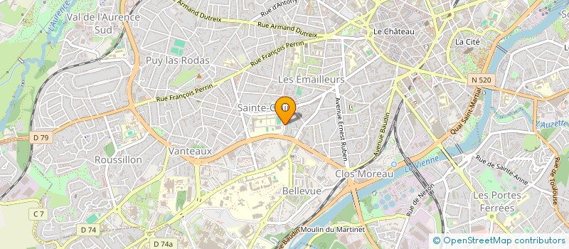 localisation de l'entreprise MADAME AGNIECE MULOPO BANGAMBA à LIMOGES