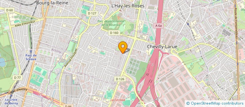 localisation de l'entreprise MADAME AGNIESZKA BERNACKA  L'HAY-LES-ROSES