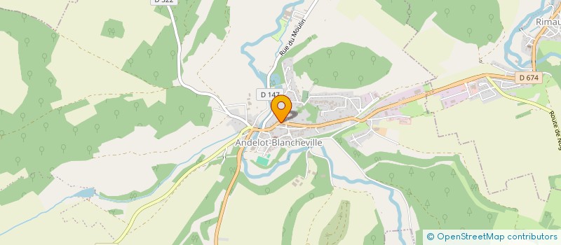 localisation de l'entreprise MADAME AGNIESZKA BOCZULA à ANDELOT-BLANCHEVILLE