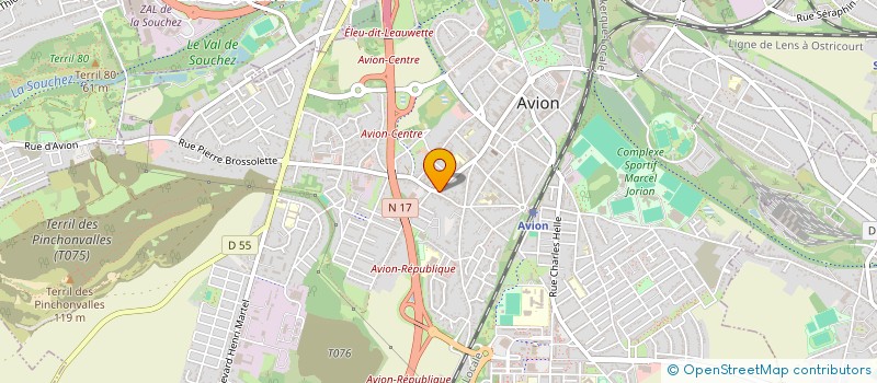 localisation de l'entreprise MADAME AGNIESZKA FIJALKOWSKA  AVION