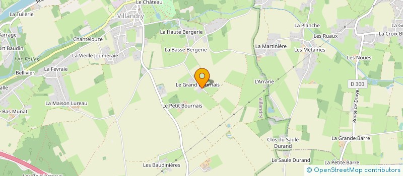 localisation de l'entreprise MADAME AGNIESZKA GRZEJSZCZAK  VILLANDRY