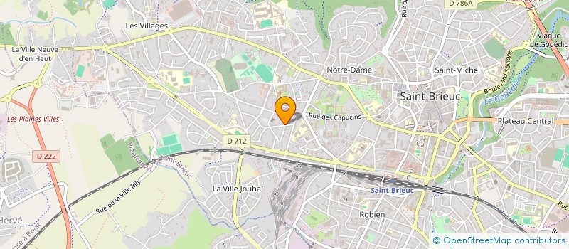 localisation de l'entreprise MADAME AGNIESZKA HERVE à SAINT-BRIEUC