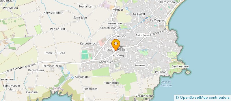 localisation de l'entreprise MADAME AGNIESZKA KACZMAREK  LE CONQUET