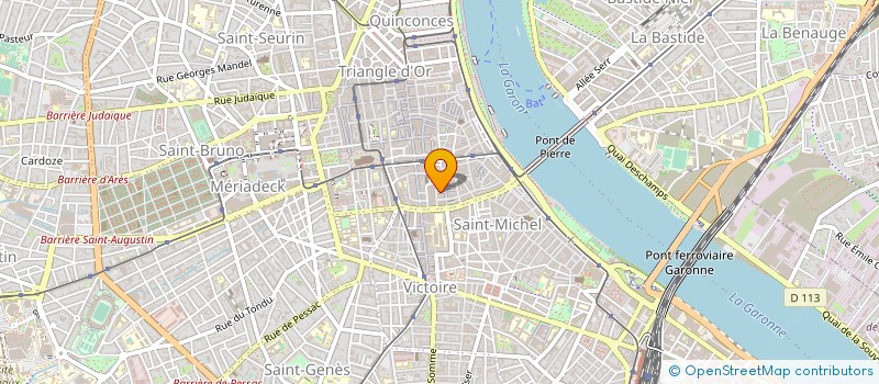 localisation de l'entreprise MADAME AGNIESZKA KUSNIERCZYK à BORDEAUX