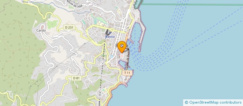 localisation de l'entreprise MADAME AGNIESZKA LANGHAM à BASTIA